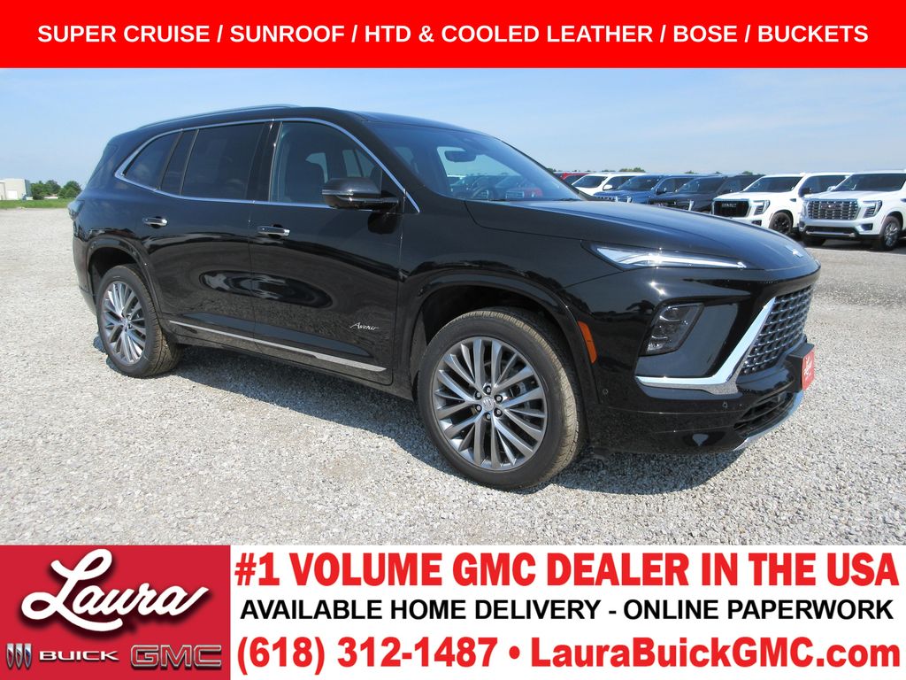 Black (Ebony Twilight Metallic) 2026 Buick Enclave SUV / Crossover Front-Wheel Drive 8-Speed Automatic