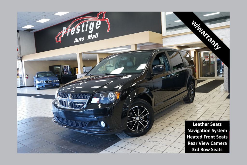 Black Onyx Crystal Pearlcoat 2018 Dodge Grand Caravan GT FWD Minivan Front-Wheel Drive 6-Speed Automatic