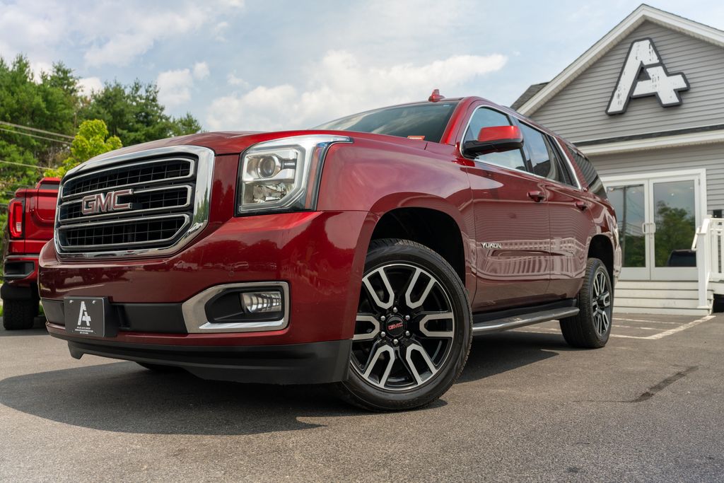 Crimson Red Tintcoat 2019 GMC Yukon SUV / Crossover Four-Wheel Drive 6-Speed Automatic Overdrive