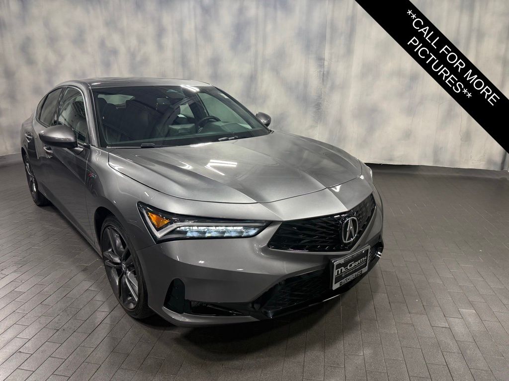 Liquid Carbon Metallic 2023 Acura Integra FWD with A-SPEC Package Sedan Front-Wheel Drive Continuously Variable Transmission