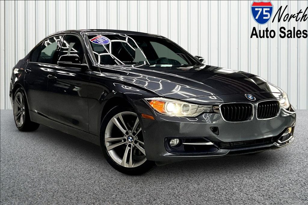 Gray (Mineral Grey Metallic) 2013 BMW 3 Series 328i xDrive Sedan AWD Sedan All-Wheel Drive 8-Speed Automatic