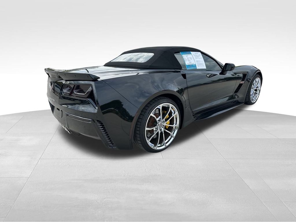 2017 Black Chevrolet Corvette Grand Sport RWD Convertible
