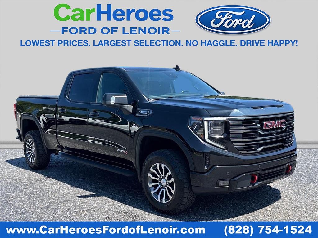 Onyx Black 2023 GMC Sierra 1500 Pickup Truck Four-Wheel Drive Automatic