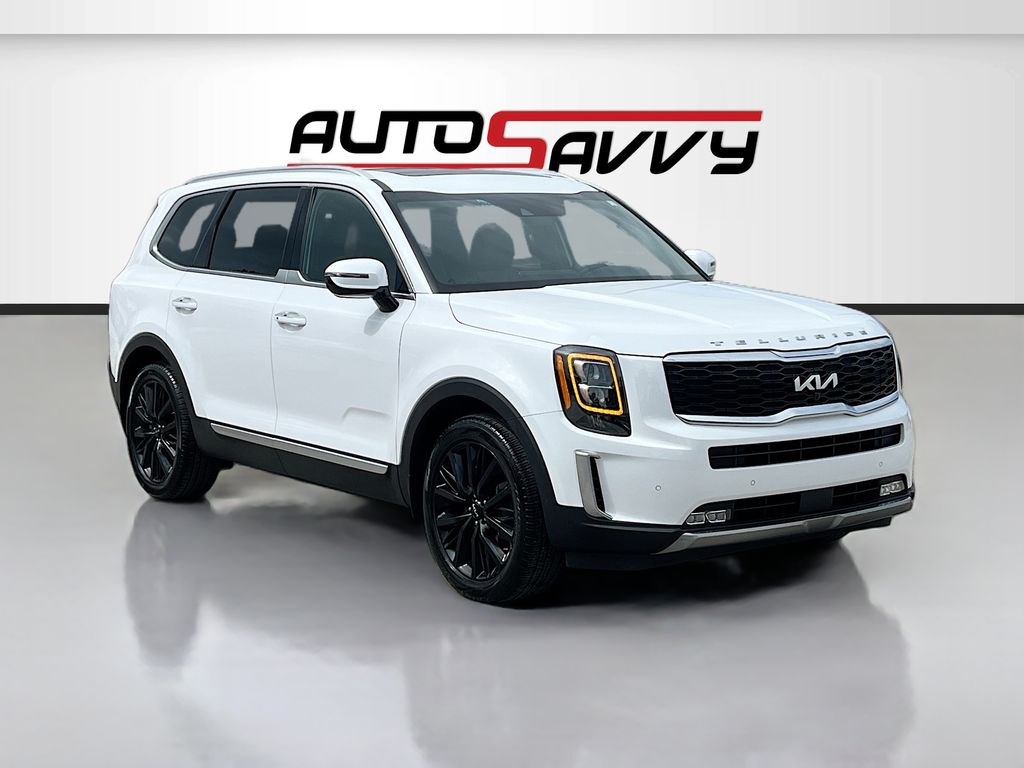 2022 Kia Telluride SX White at Community Kia