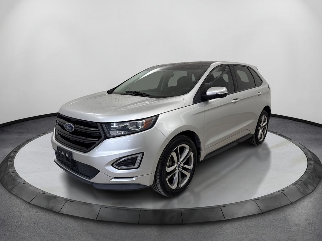 Ingot Silver 2018 Ford Edge SUV / Crossover All-Wheel Drive 6-Speed Automatic