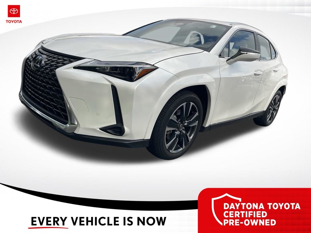 Eminent White Pearl 2025 Lexus UX Hybrid SUV / Crossover Front-Wheel Drive Continuously Variable Transmission
