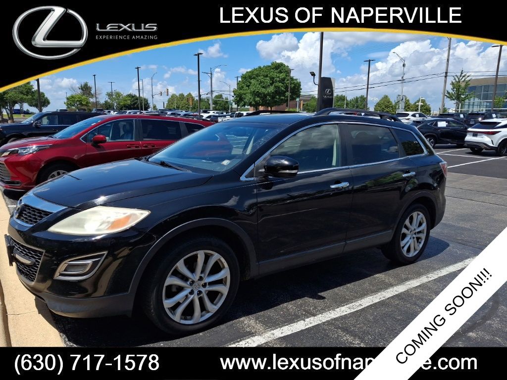 Brilliant Black Clearcoat 2012 Mazda CX-9 SUV / Crossover All-Wheel Drive 6-Speed Automatic