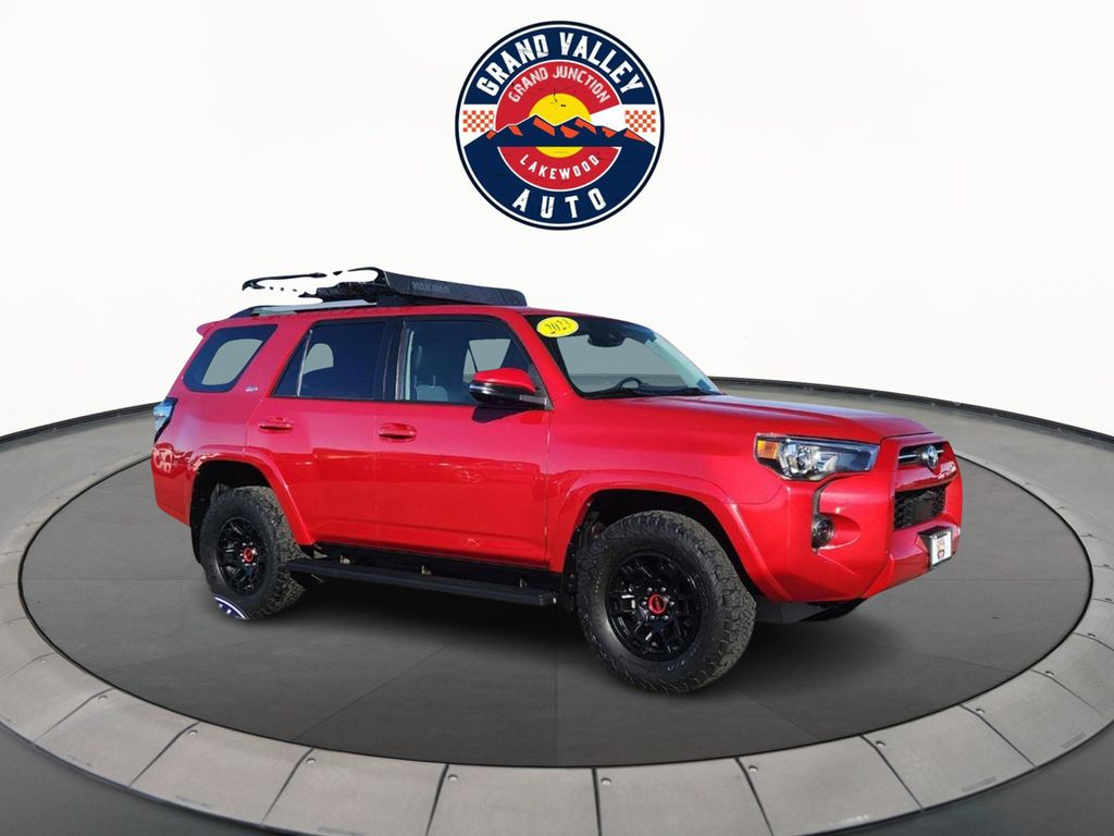 Barcelona Red Metallic 2023 Toyota 4Runner SUV / Crossover Four-Wheel Drive Automatic