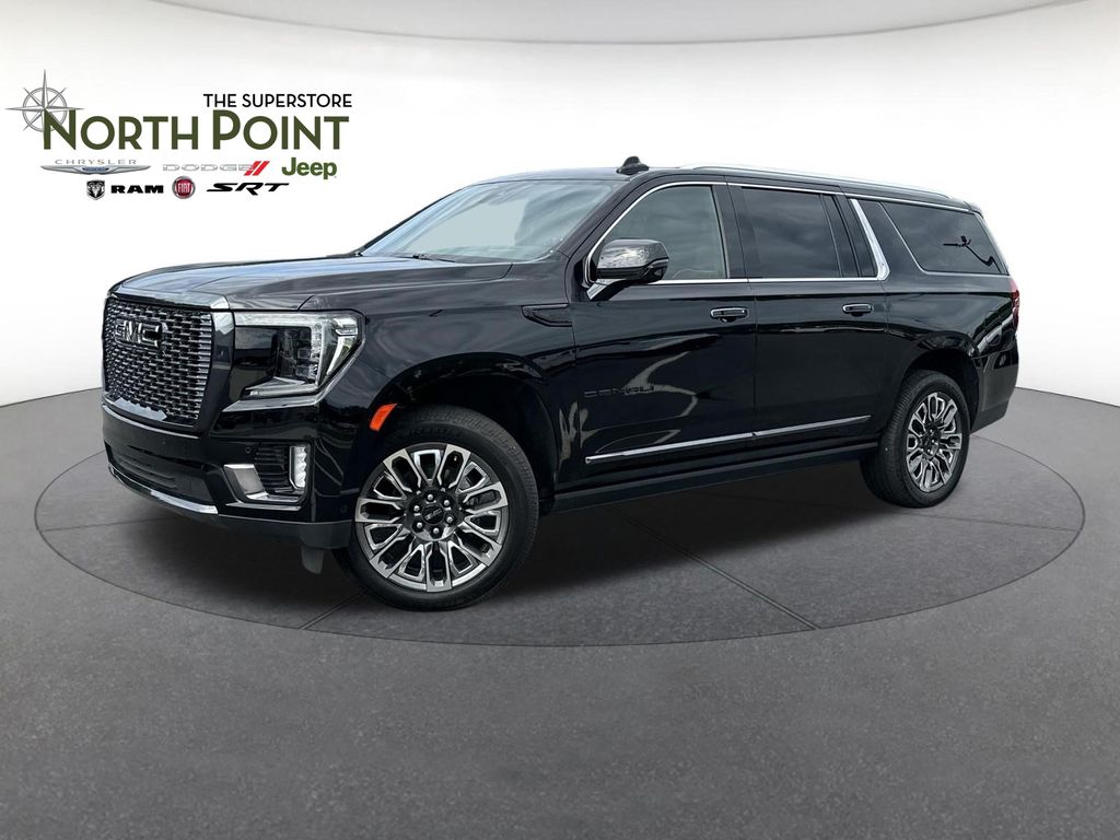 Onyx Black 2023 GMC Yukon XL SUV / Crossover Four-Wheel Drive