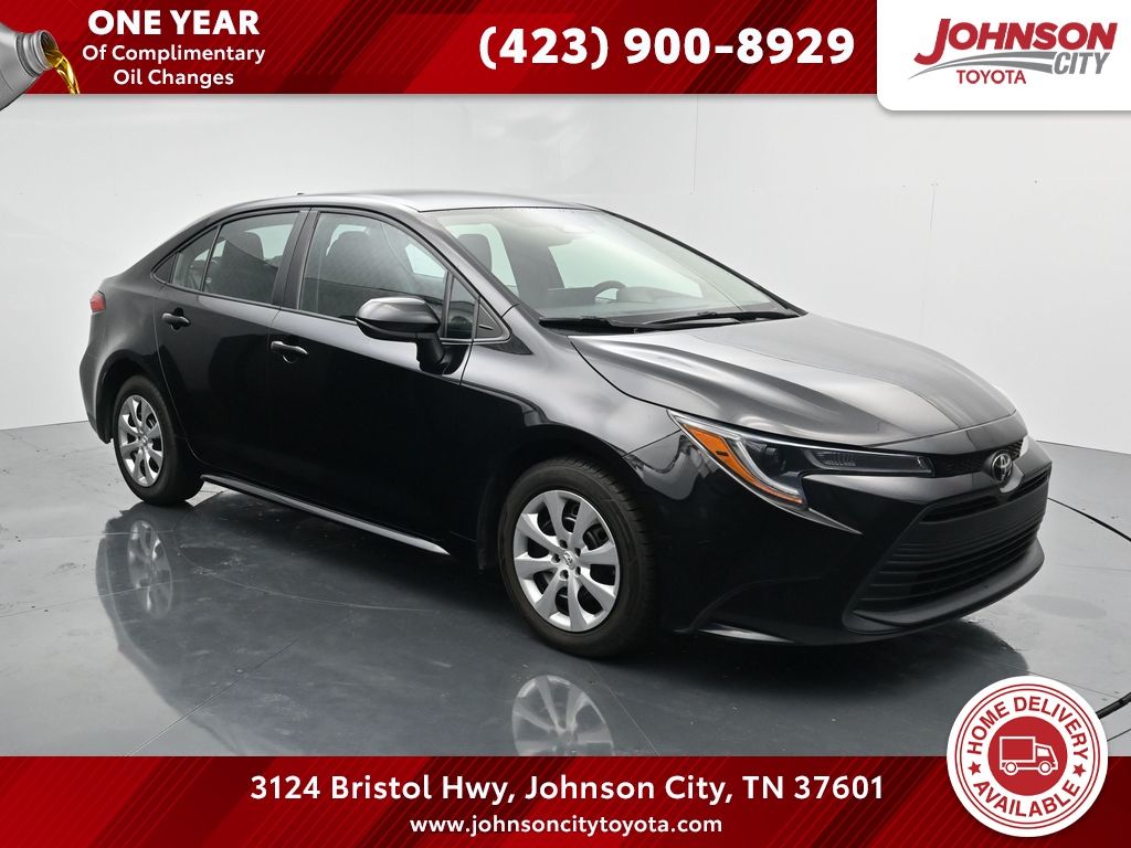 Midnight Black Metallic 2024 Toyota Corolla Sedan Front-Wheel Drive Continuously Variable Transmission