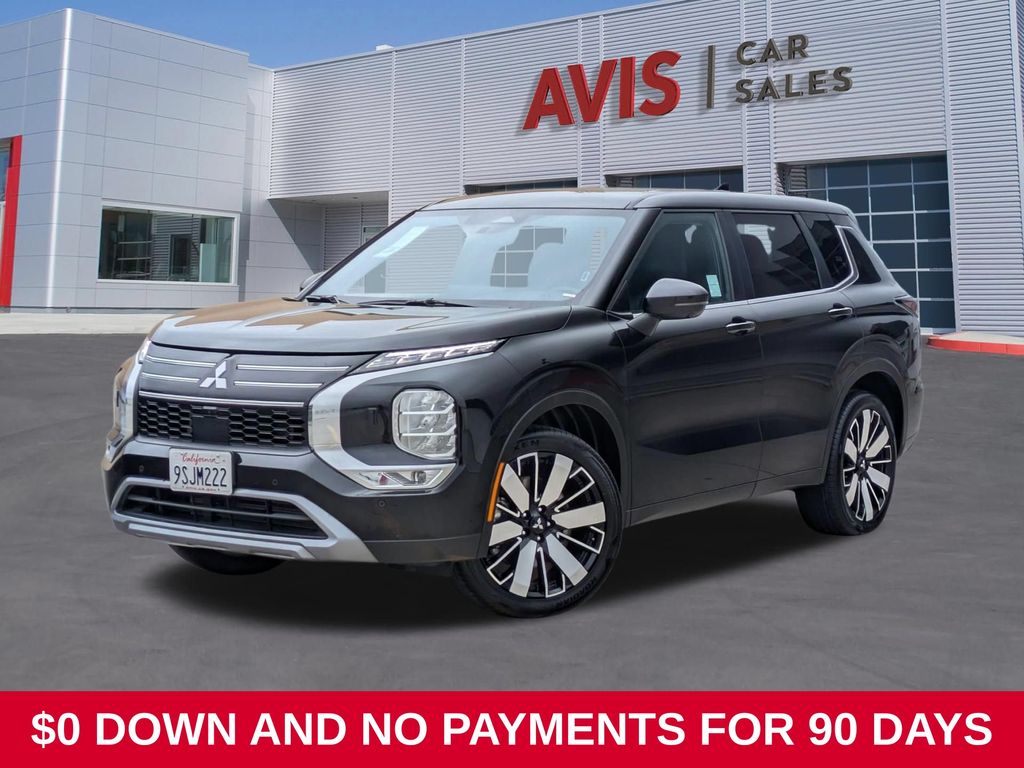 Black 2025 Mitsubishi Outlander SUV / Crossover Front-Wheel Drive Continuously Variable Transmission