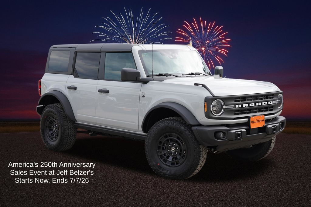 Avalanche Gray 2026 Ford Bronco SUV / Crossover Four-Wheel Drive Automatic