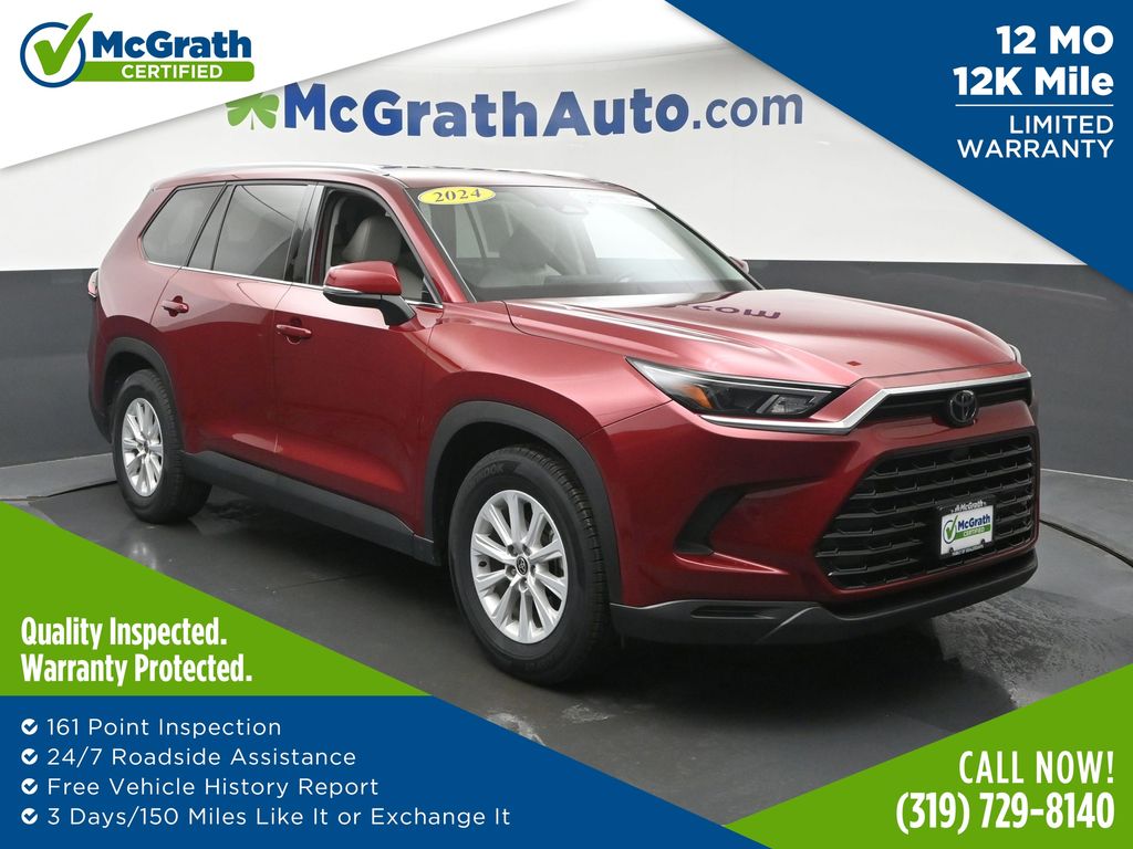Pearl 2024 Toyota Grand Highlander SUV / Crossover All-Wheel Drive 8-Speed Automatic