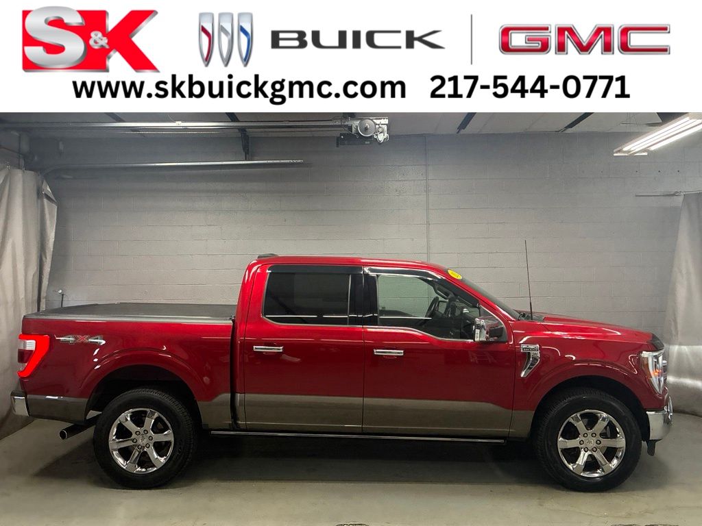Rapid Red Metallic Tinted Clearcoat 2023 Ford F-150 Pickup Truck Four-Wheel Drive Automatic