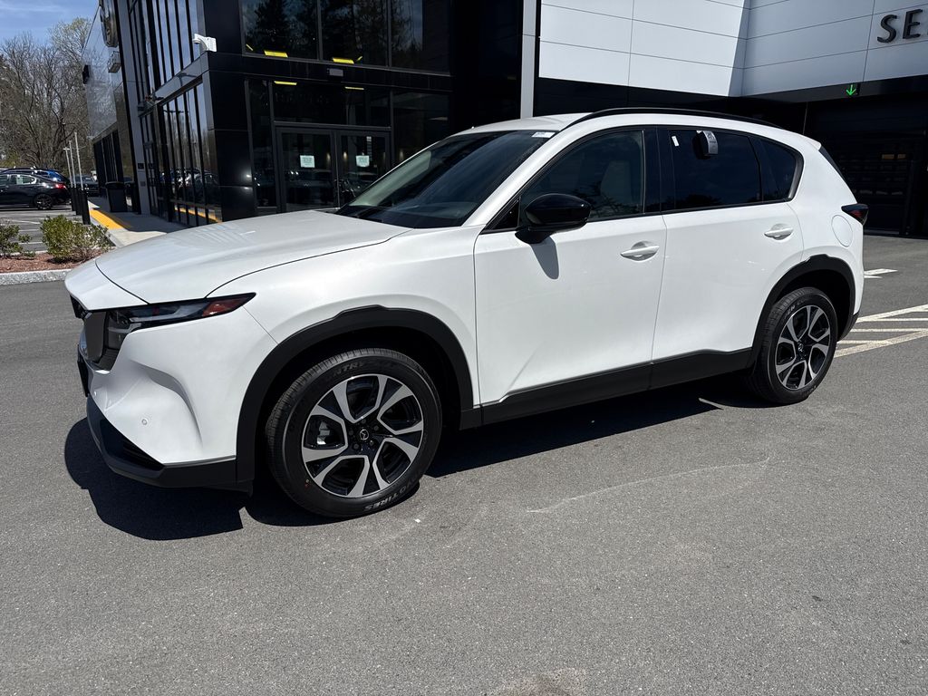 Rhodium White Metallic 2026 Mazda CX-5 2.5 S Preferred AWD SUV / Crossover All-Wheel Drive 6-Speed Automatic