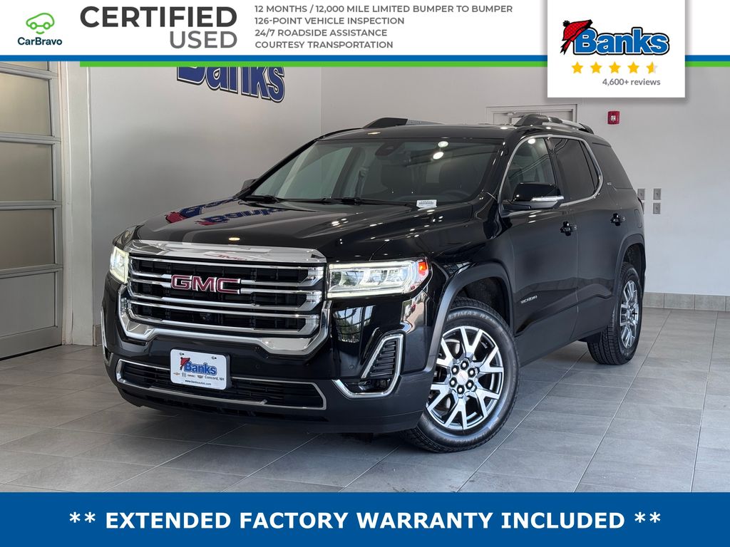 Black (Ebony Twilight Metallic) 2023 GMC Acadia SUV / Crossover Four-Wheel Drive 9-Speed Automatic