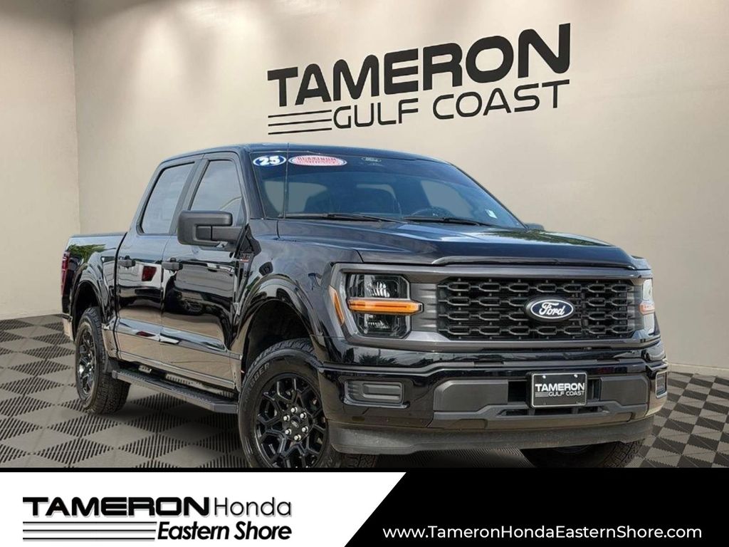 Black Metallic 2025 Ford F-150 Pickup Truck 4X2 Automatic