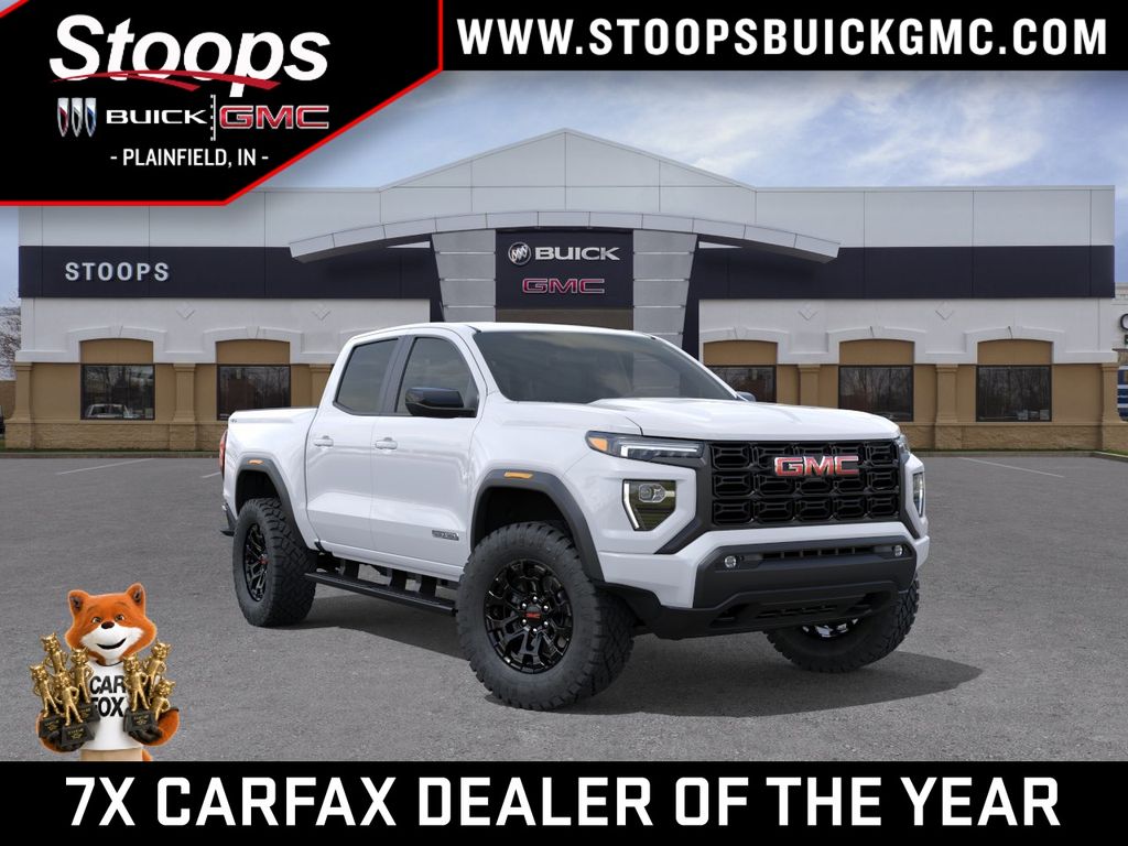Summit White 2026 GMC Canyon Pickup Truck Four-Wheel Drive 8-Speed Automatic