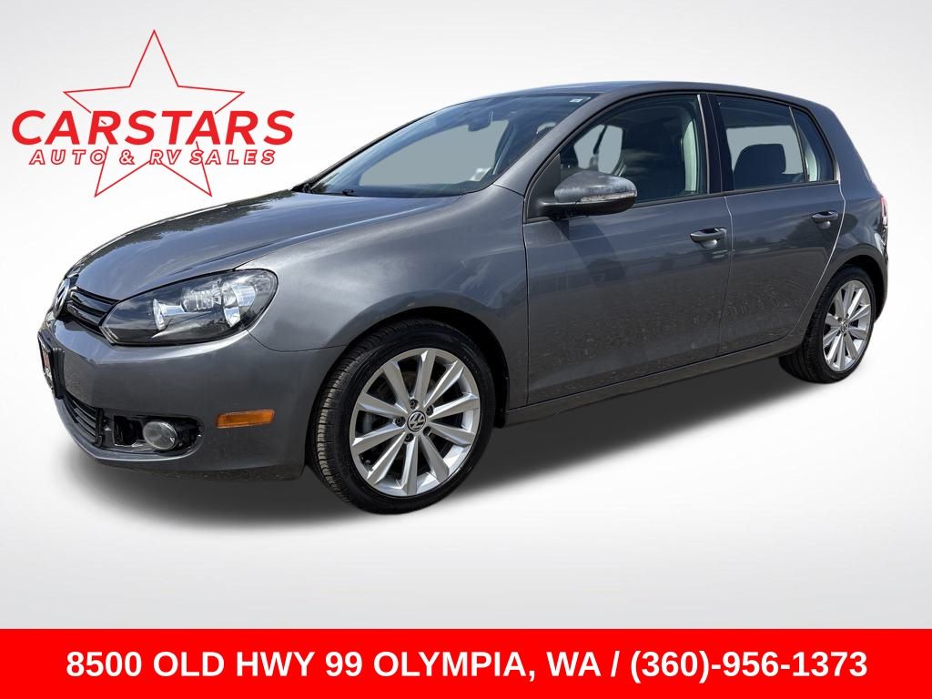 2013 United Gray Metallic Volkswagen Golf TDI Hatchback