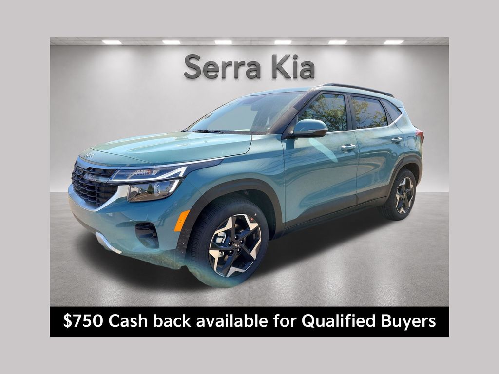 Pluton Blue 2026 Kia Seltos SUV / Crossover Front-Wheel Drive Continuously Variable Transmission
