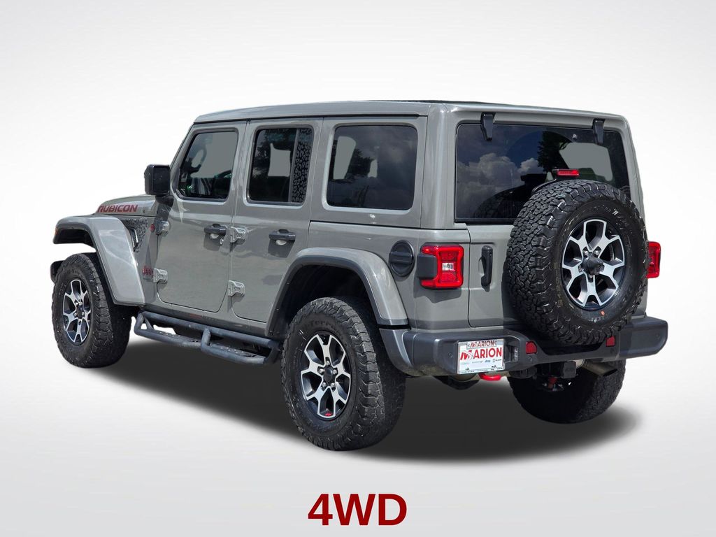 2021 Sting-Gray Clearcoat Jeep Wrangler Unlimited Rubicon 4X4 SUV