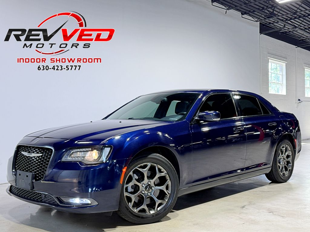 Jazz Blue Pearlcoat 2016 Chrysler 300 Sedan All-Wheel Drive 8-Speed Automatic