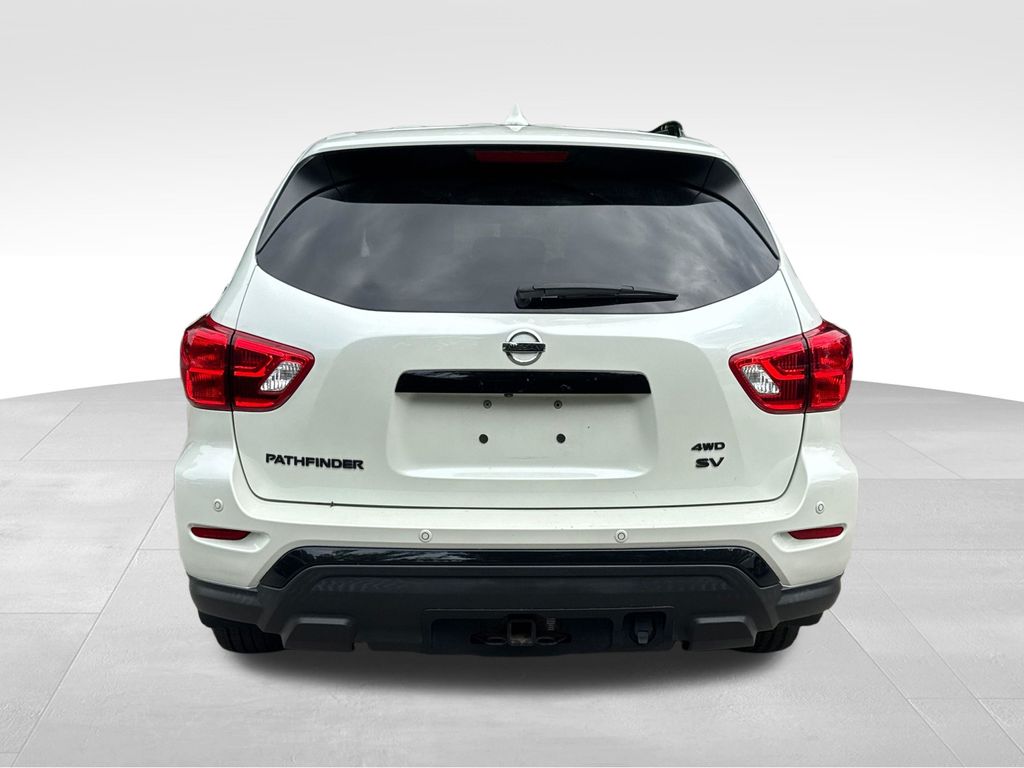 2019 Nissan Pathfinder SV White at Phil Fitts Ford
