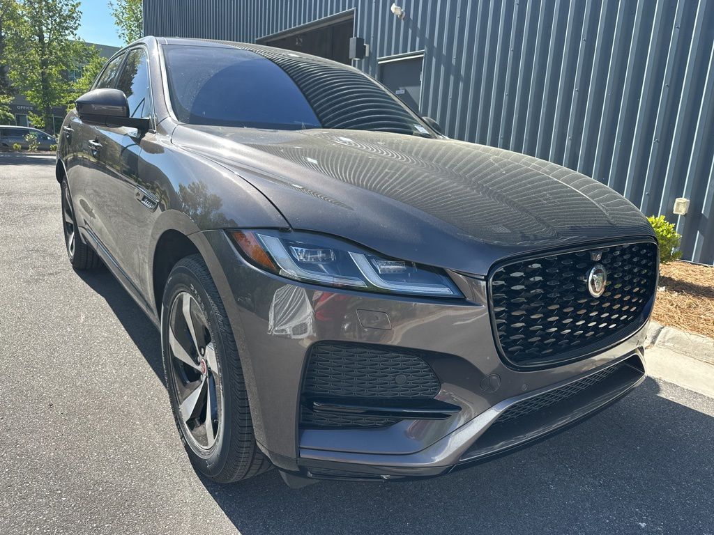 Gray 2021 Jaguar F-PACE P340 S AWD SUV / Crossover All-Wheel Drive 8-Speed Automatic
