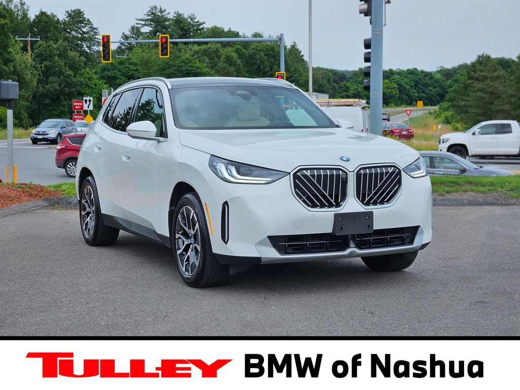 Mineral White Metallic 2025 BMW X3 SUV / Crossover All-Wheel Drive 8-Speed Automatic