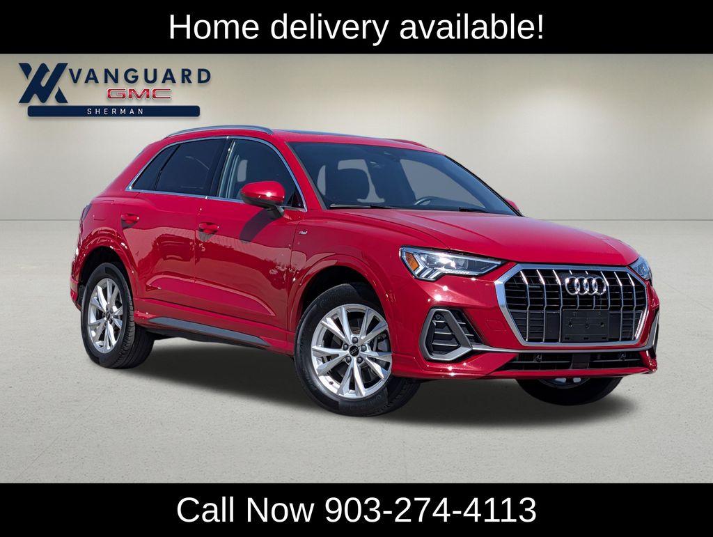 Red 2025 Audi Q3 SUV / Crossover All-Wheel Drive 8-Speed Automatic