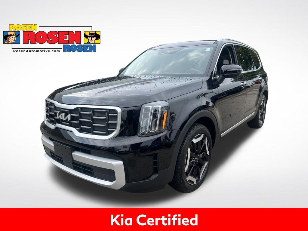 Ebony Black 2025 Kia Telluride SUV / Crossover All-Wheel Drive 8-Speed Automatic