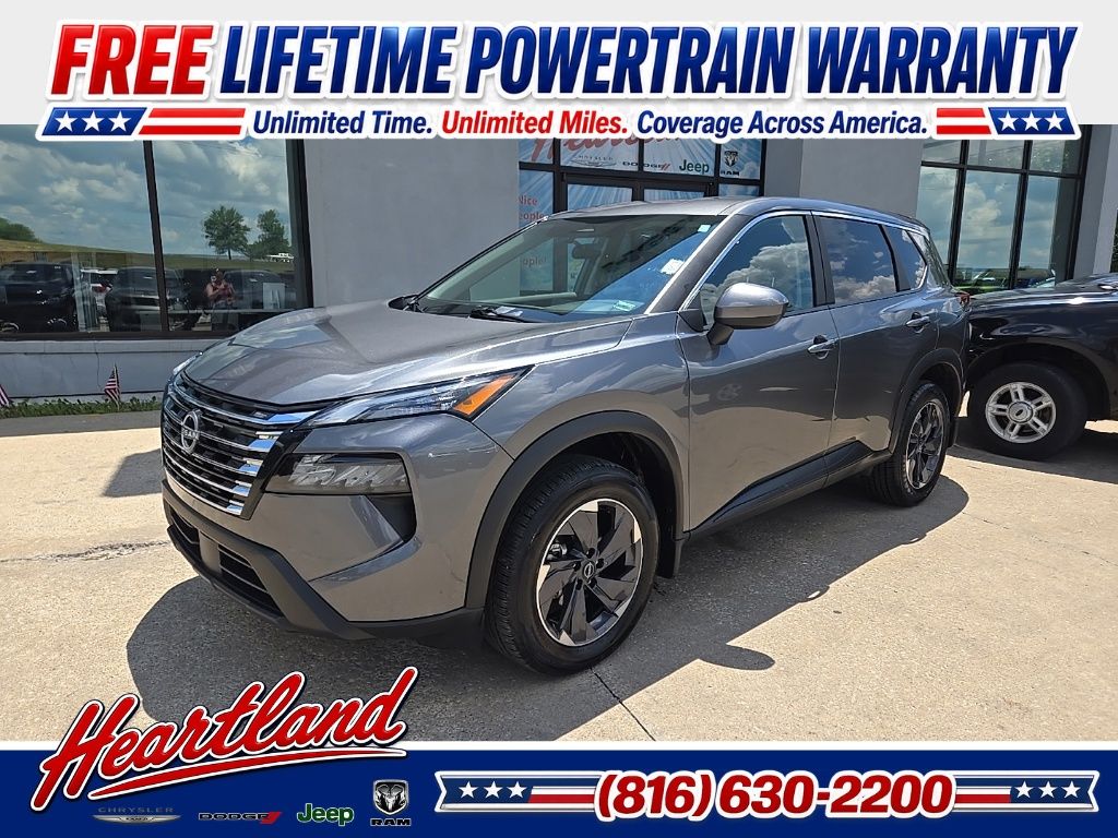 Gray (Gun Metallic) 2026 Nissan Rogue SUV / Crossover Front-Wheel Drive Continuously Variable Transmission