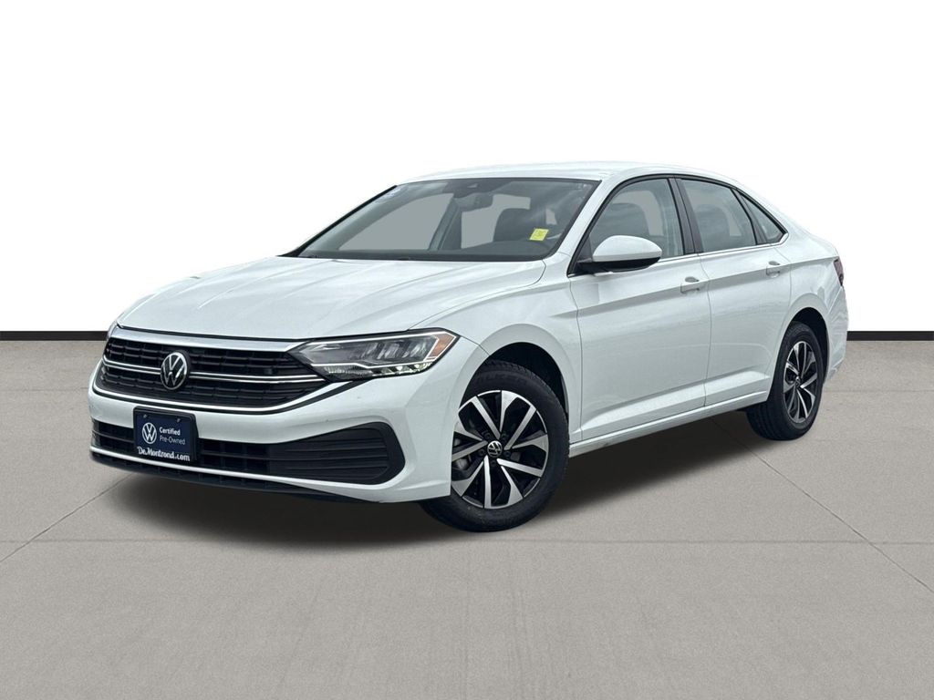 2024 Volkswagen Jetta 1.5T S White at Texan Dodge Chrysler Jeep Ram