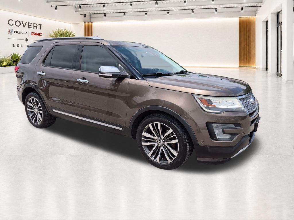 Caribou Metallic 2016 Ford Explorer SUV / Crossover All-Wheel Drive 6-Speed Automatic