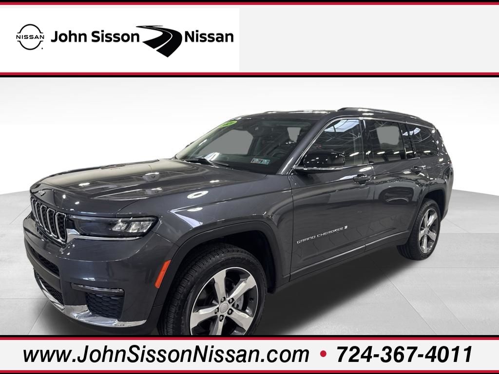 2021 Jeep Grand Cherokee L Limited White at South Hills CDJR