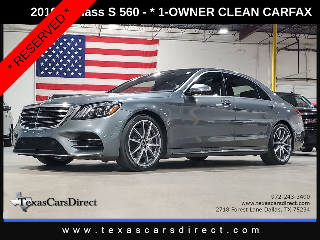 2019 Mercedes-Benz S-Class S 560 RWD