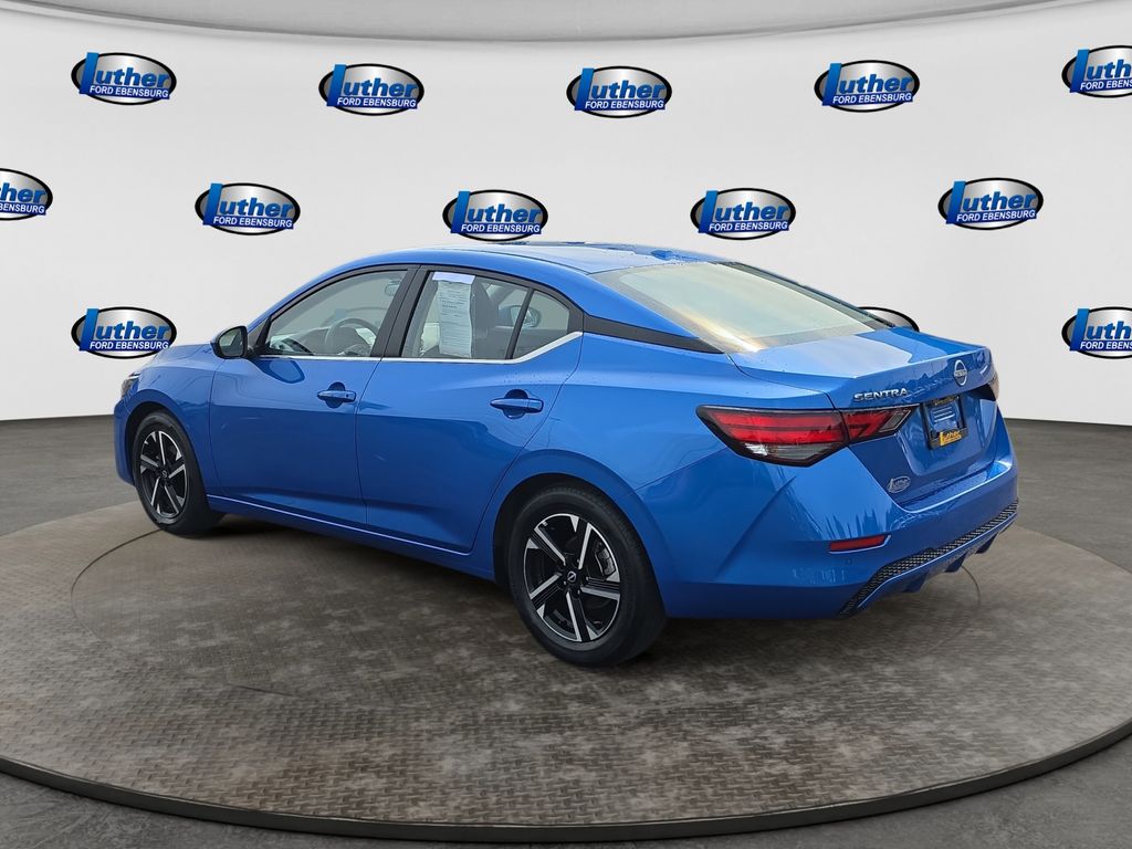 2025 Nissan Sentra SV Blue at South Hills Kia
