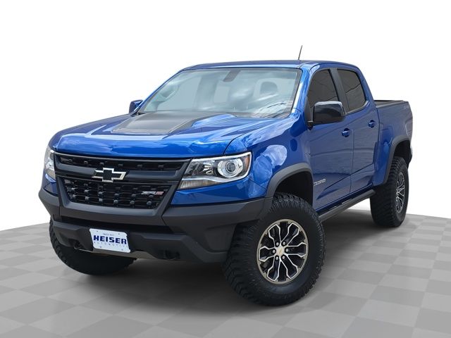 Kinetic Blue Metallic 2018 Chevrolet Colorado Pickup Truck Four-Wheel Drive 8-Speed Automatic