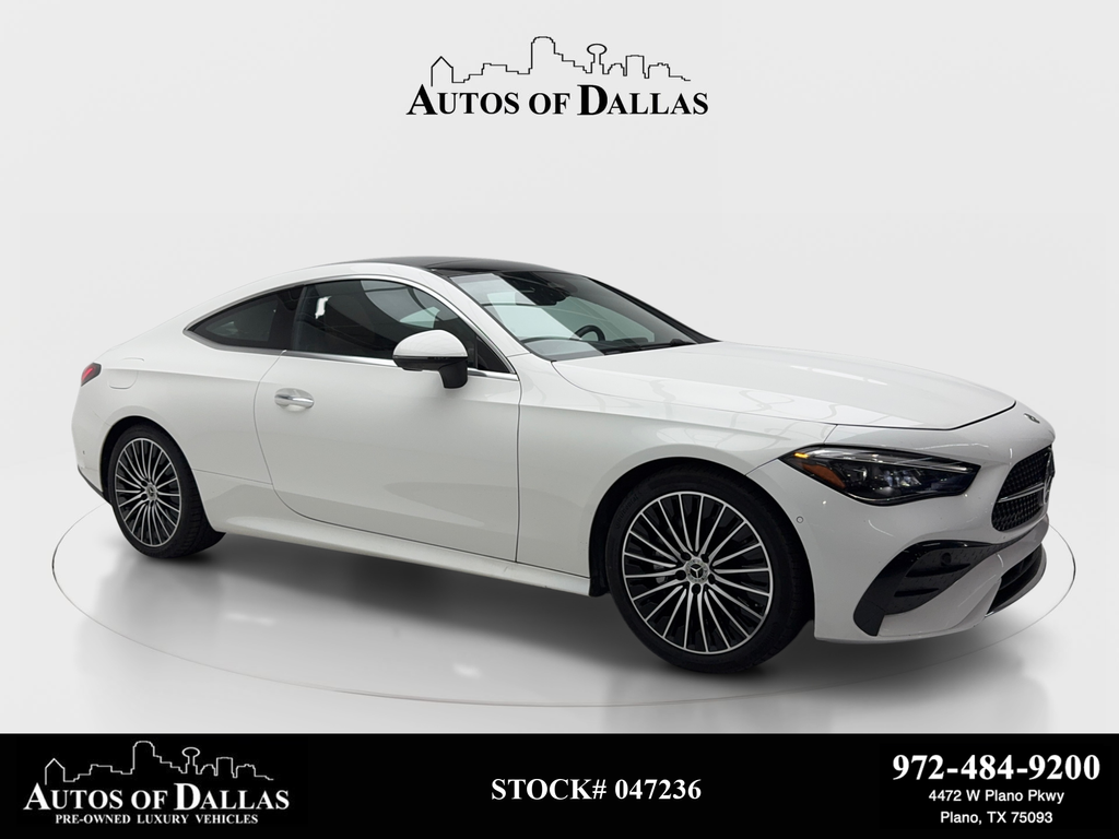 White 2025 Mercedes-Benz CLE Coupe All-Wheel Drive 9-Speed Automatic