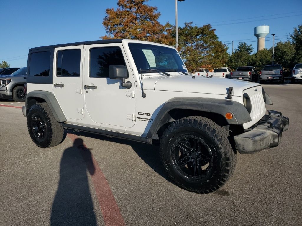 Used Car 2016 Jeep Wrangler  Unlimited Sport For Sale Under $20,000 In Austin, Texas