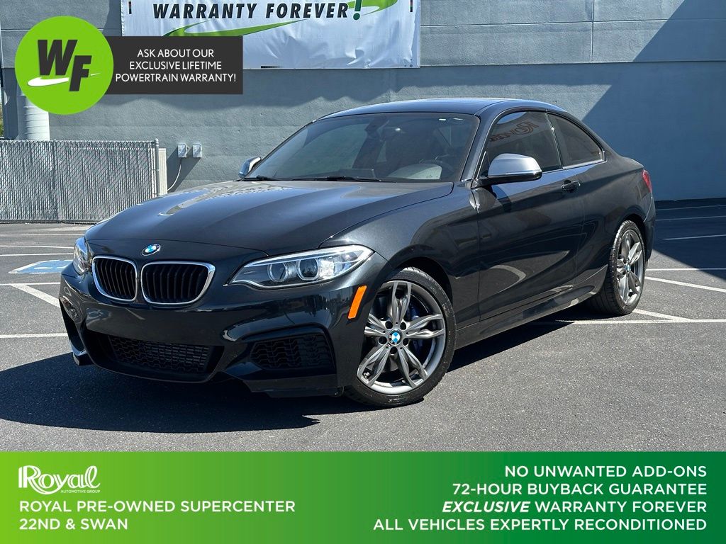 Black Sapphire Metallic 2016 BMW 2 Series M235i Coupe RWD Coupe Rear-Wheel Drive 8-Speed Automatic