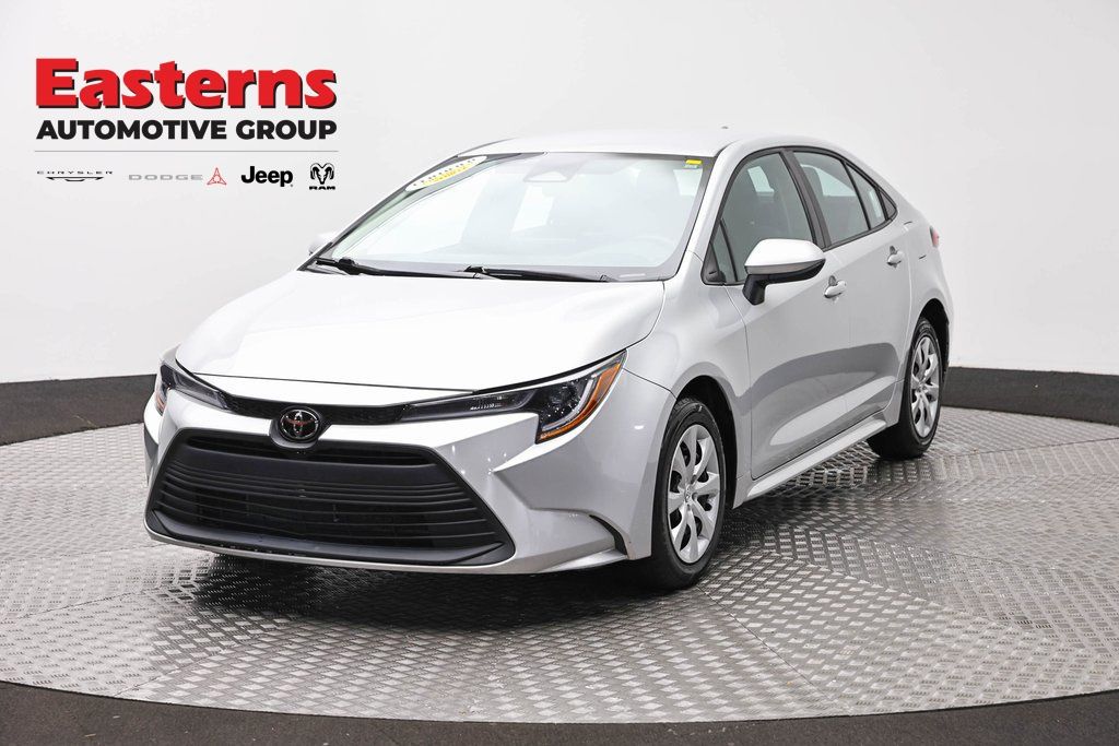 Classic Silver Metallic 2024 Toyota Corolla Sedan Front-Wheel Drive Continuously Variable Transmission