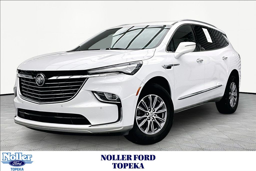 Summit White 2023 Buick Enclave SUV / Crossover Front-Wheel Drive 9-Speed Automatic