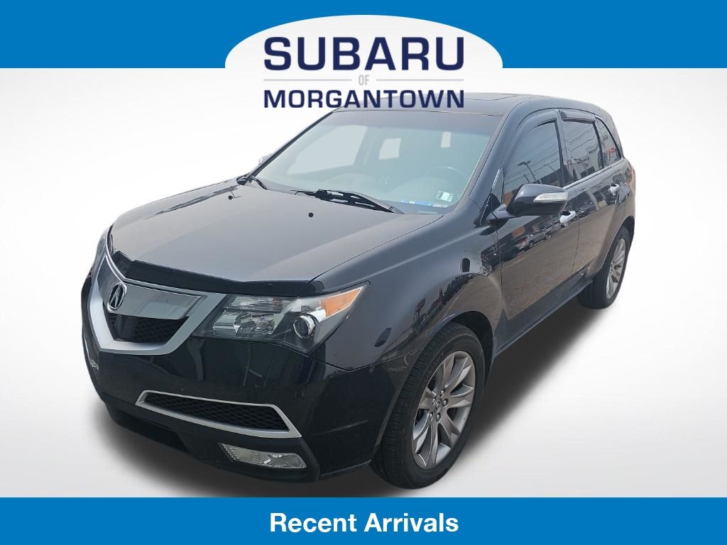 Crystal Black Pearl 2012 Acura MDX SUV / Crossover All-Wheel Drive 6-Speed Automatic