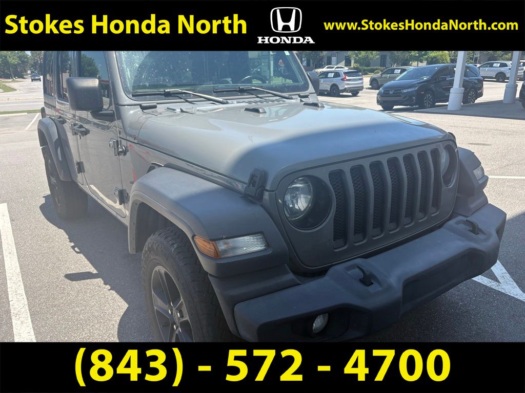 2021 Jeep Wrangler Unlimited Sport Altitude Gray at Bob Mills Chevrolet