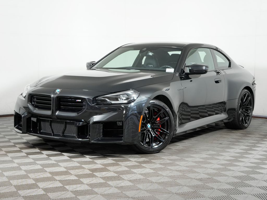 Black Sapphire Metallic 2024 BMW M2 Coupe Rear-Wheel Drive 8-Speed Automatic