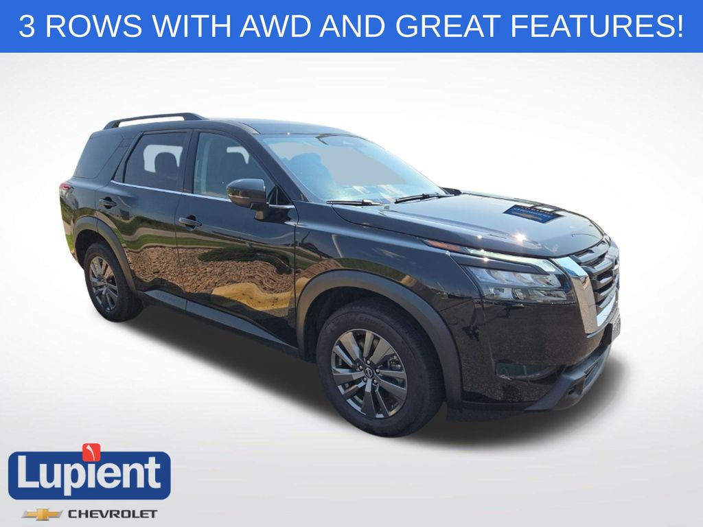 Super Black 2025 Nissan Pathfinder SUV / Crossover All-Wheel Drive 9-Speed Automatic
