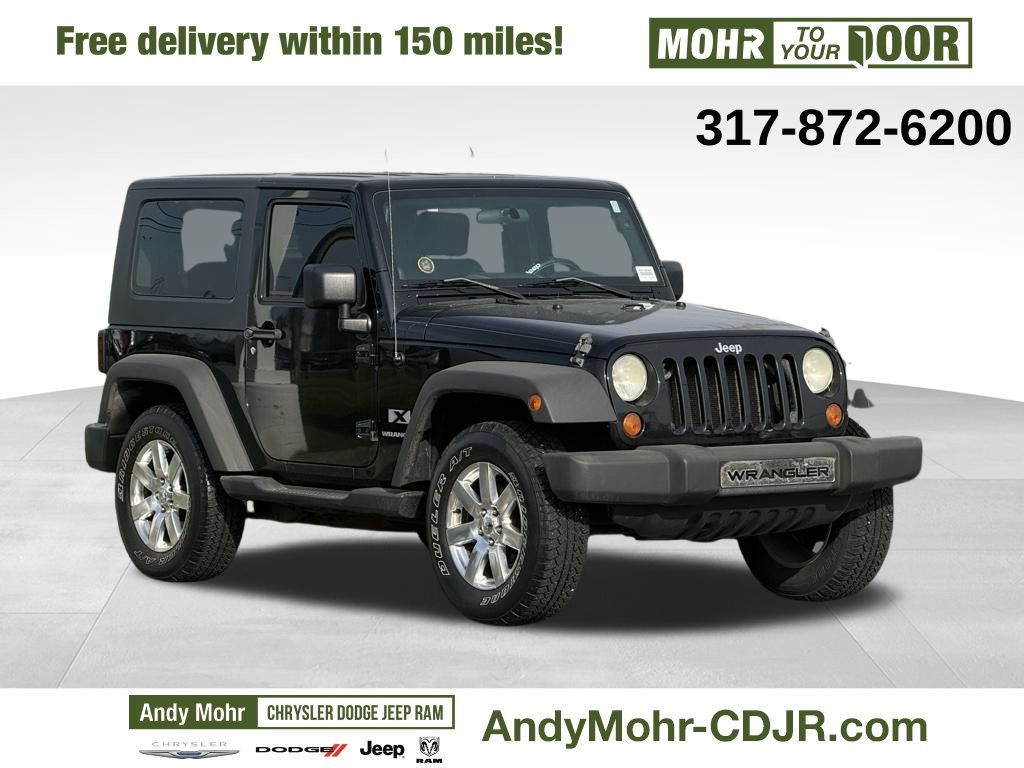 Black Clearcoat/Black Hard Top 2007 Jeep Wrangler X 4WD SUV / Crossover Four-Wheel Drive 4-Speed Automatic