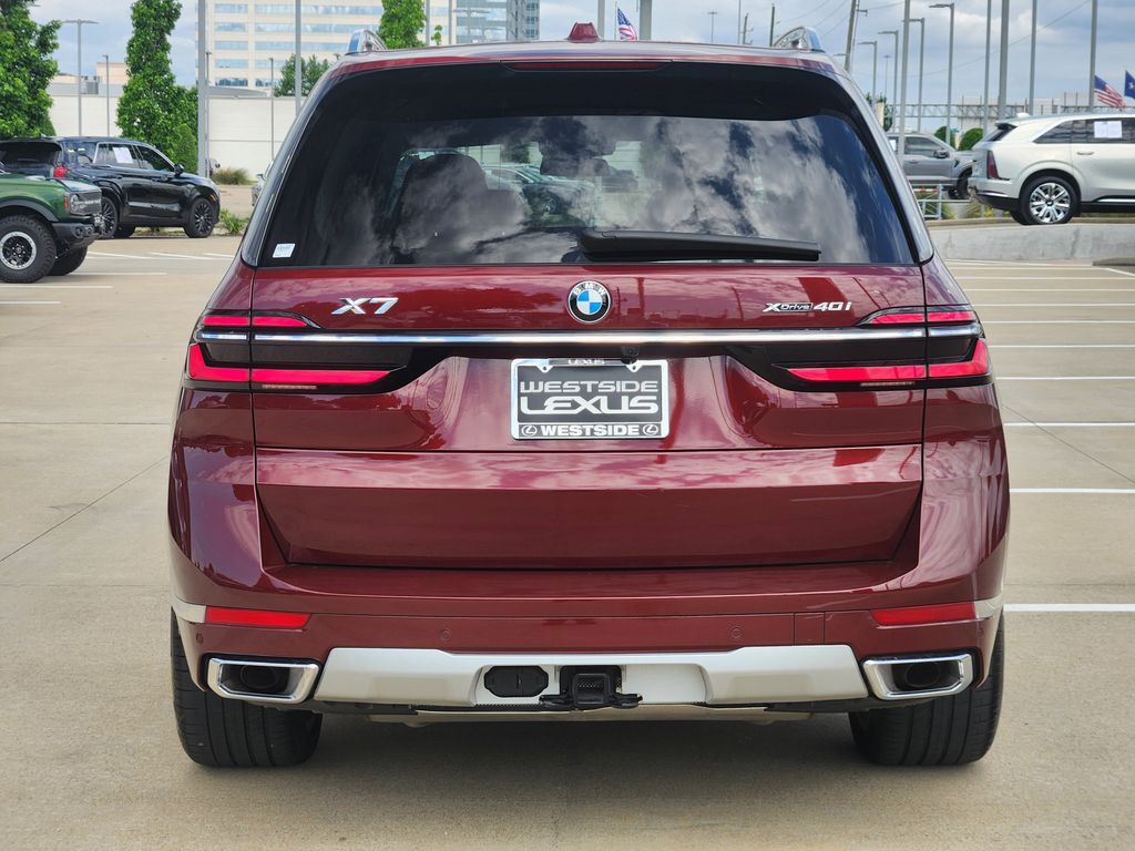 2025 BMW X7 xDrive40i Red at Gullo Toyota