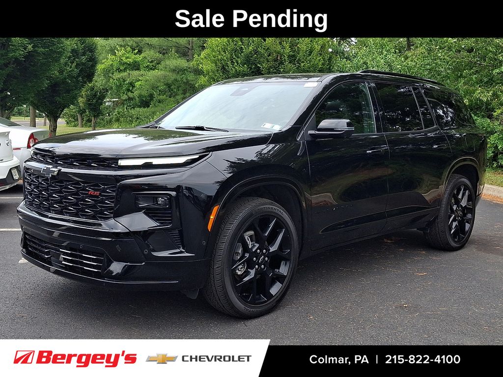 Mosaic Black Metallic 2024 Chevrolet Traverse SUV / Crossover Four-Wheel Drive 8-Speed Automatic